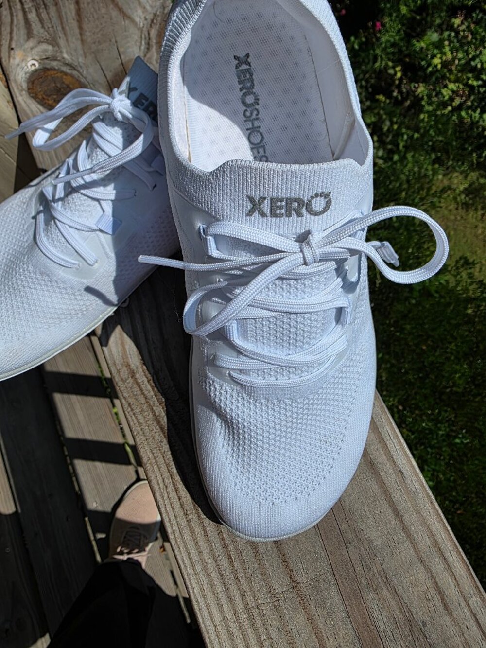 Xero Shoes Nexus Knit White Athletic Barefoot Sneakers Womens Size 9 - Picture 3 of 7